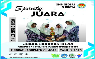 TIM LCC 4 PILAR JUARA HARAPAN 3 DI TINGKAT KABUPATEN